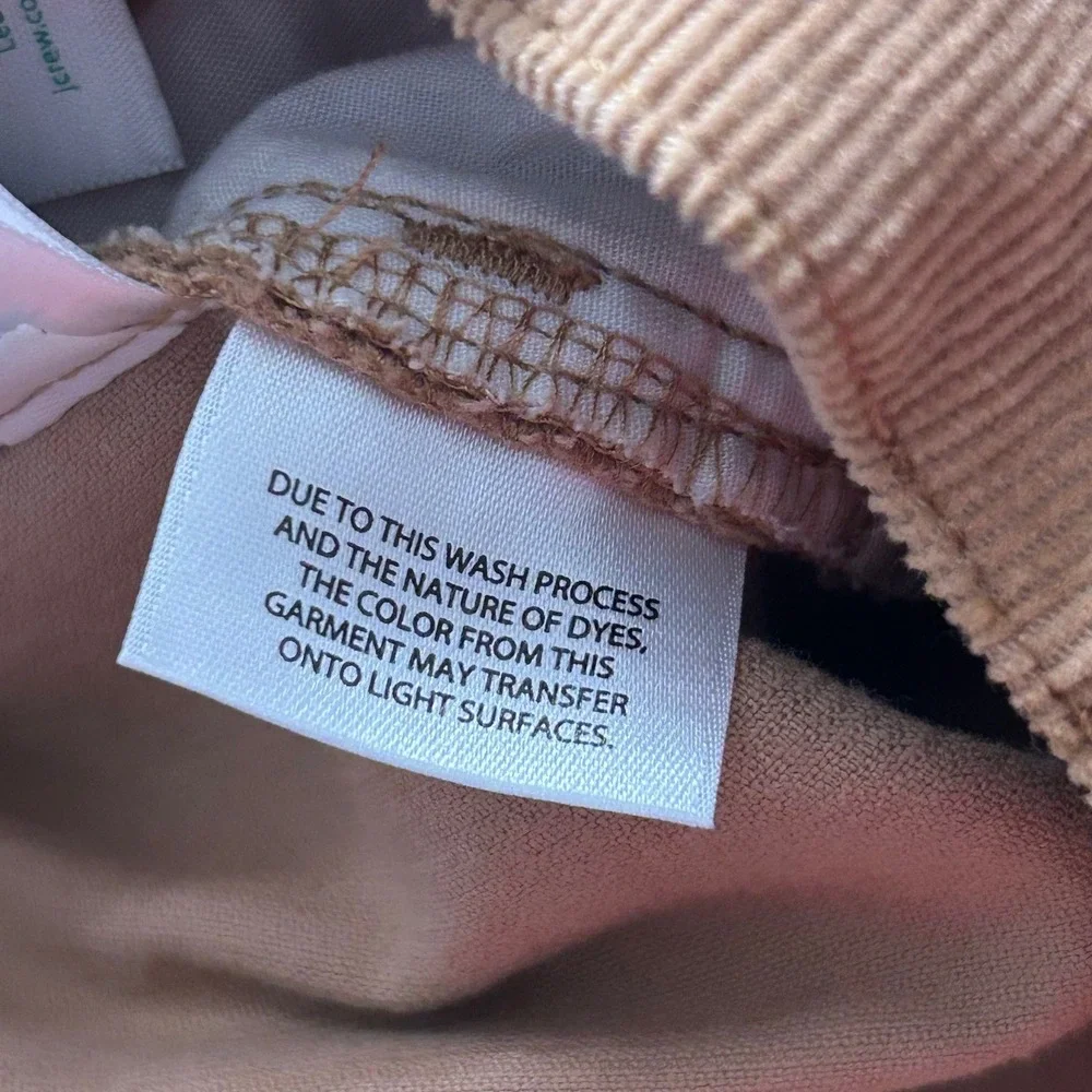 J Crew Corduroy‎ Pants Tan 32